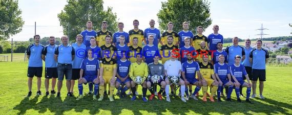 Mannschaftsfoto Saison 2019/20 Fussball Sinsheim - SG Kirchardt/Grombach (© Kraichgausport / Loerz)